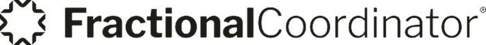 Fractional Coordinator wordmark in Ink